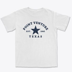Point Venture Texas Star Premium Heavyweight T-shirt