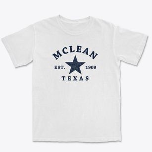 Mclean Texas Star Premium Heavyweight T-shirt