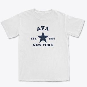 Ava New York Star Premium Heavyweight T-shirt
