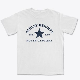 Ashley Heights North Carolina Star Premium Heavyweight T-shirt