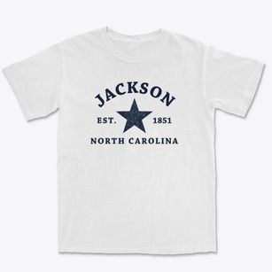 Jackson North Carolina Star Premium Heavyweight T-shirt