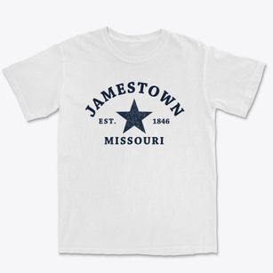 Jamestown Missouri Star Premium Heavyweight T-shirt