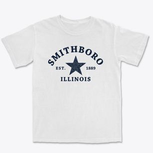 Smithboro Illinois Star Premium Heavyweight T-shirt
