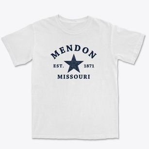 Mendon Missouri Star Premium Heavyweight T-shirt