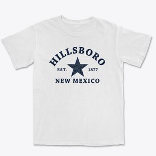 Hillsboro New Mexico Star Premium Heavyweight T-shirt