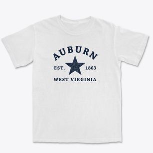 Auburn West Virginia Star Premium Heavyweight T-shirt