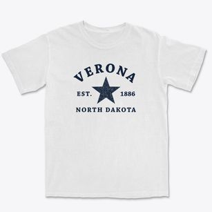 Verona North Dakota Star Premium Heavyweight T-shirt