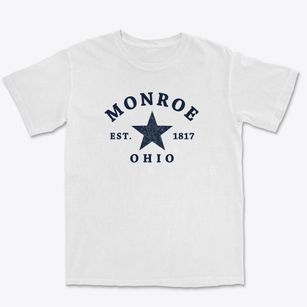 Monroe Ohio Star Premium Heavyweight T-shirt