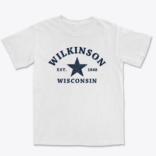 Wilkinson Wisconsin Star Premium Heavyweight T-shirt