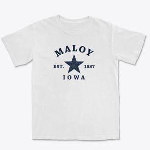 Maloy Iowa Star Premium Heavyweight T-shirt