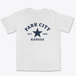 Park City Kansas Star Premium Heavyweight T-shirt