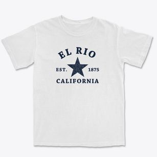 El Rio California Star Premium Heavyweight T-shirt