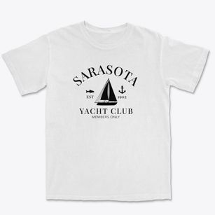 Sarasota Florida Yacht Club Premium Heavyweight T-shirt