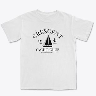 Crescent Oklahoma Yacht Club Premium Heavyweight T-shirt