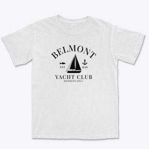 Belmont Massachusetts Yacht Club Premium Heavyweight T-shirt