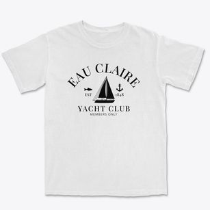 Eau Claire Pennsylvania Yacht Club Premium Heavyweight T-shirt
