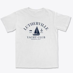Lutherville Maryland Yacht Club Premium Heavyweight T-shirt