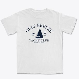 Gulf Breeze Florida Yacht Club Premium Heavyweight T-shirt