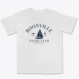 Boonville Indiana Yacht Club Premium Heavyweight T-shirt