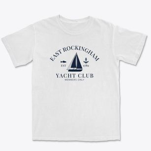 East Rockingham North Carolina Yacht Club Premium Heavyweight T-shirt