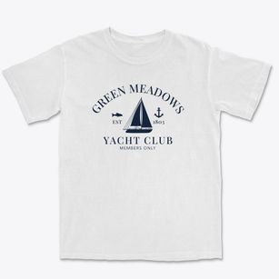 Green Meadows Ohio Yacht Club Premium Heavyweight T-shirt