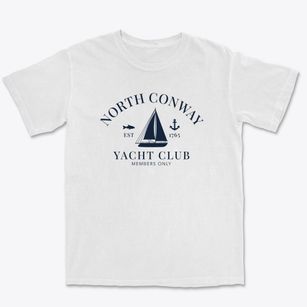 North Conway New Hampshire Yacht Club Premium Heavyweight T-shirt
