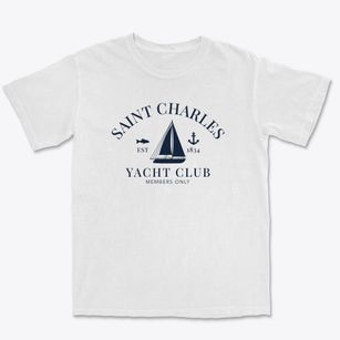 St. Charles Illinois Yacht Club Premium Heavyweight T-shirt