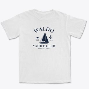 Waldo Florida Yacht Club Premium Heavyweight T-shirt