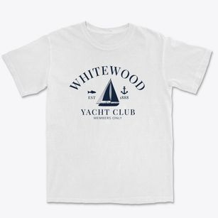 Whitewood South Dakota Yacht Club Premium Heavyweight T-shirt