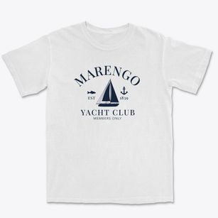 Marengo Indiana Yacht Club Premium Heavyweight T-shirt