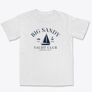 Big Sandy Tennessee Yacht Club Premium Heavyweight T-shirt