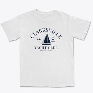 Clarksville Missouri Yacht Club Premium Heavyweight T-shirt