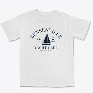 Bensenville Illinois Yacht Club Premium Heavyweight T-shirt