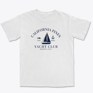 California Pines California Yacht Club Premium Heavyweight T-shirt