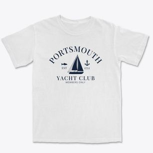 Portsmouth Virginia Yacht Club Premium Heavyweight T-shirt