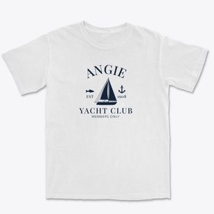 Angie Louisiana Yacht Club Premium Heavyweight T-shirt