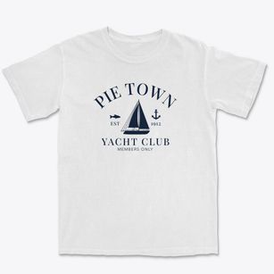 Pie Town New Mexico Yacht Club Premium Heavyweight T-shirt