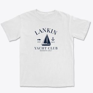 Lankin North Dakota Yacht Club Premium Heavyweight T-shirt