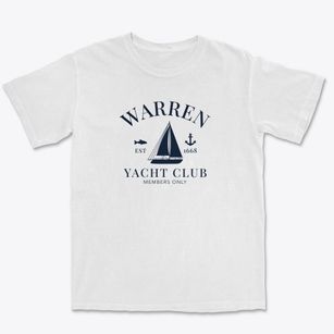 Warren Rhode Island Yacht Club Premium Heavyweight T-shirt
