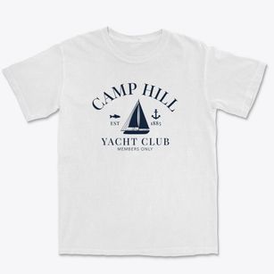 Camp Hill Pennsylvania Yacht Club Premium Heavyweight T-shirt