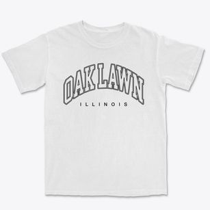Oak Lawn Illinois Inline Premium Heavyweight T-shirt