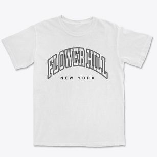 Flower Hill New York Inline Premium Heavyweight T-shirt