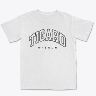 Tigard Oregon Inline Premium Heavyweight T-shirt