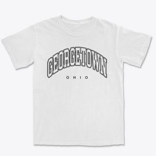 Georgetown Ohio Inline Premium Heavyweight T-shirt
