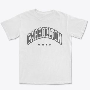 Carrollton Ohio Inline Premium Heavyweight T-shirt