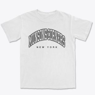 Munsons Corners New York Inline Premium Heavyweight T-shirt
