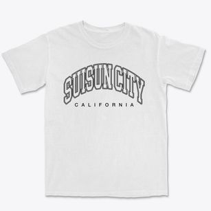 Suisun City California Inline Premium Heavyweight T-shirt
