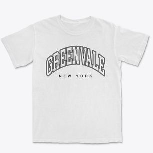 Greenvale New York Inline Premium Heavyweight T-shirt