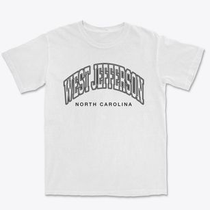 West Jefferson North Carolina Inline Premium Heavyweight T-shirt