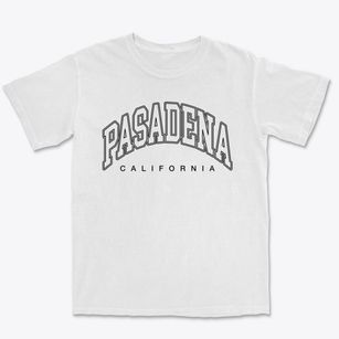 Pasadena California Inline Premium Heavyweight T-shirt